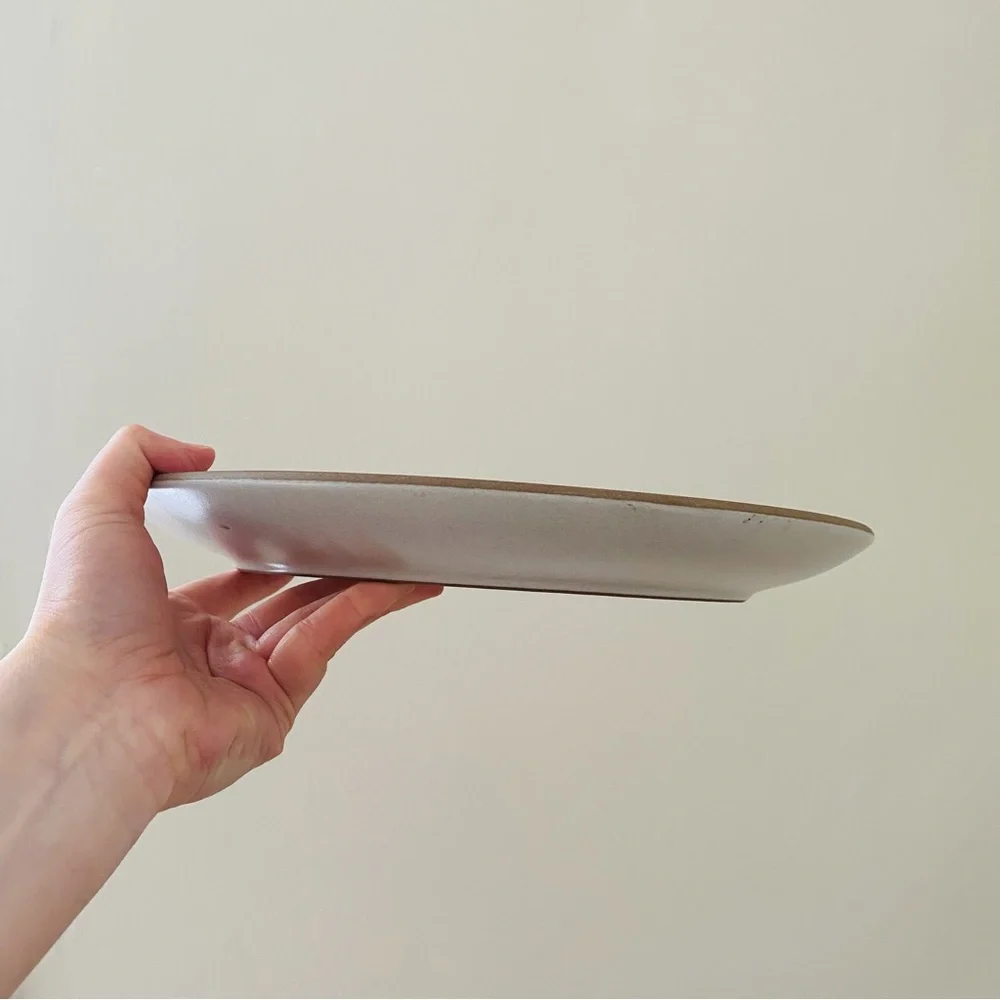 $58 New Heath Ceramics Sand Color Coupe Dinner Plate 11'' Diameter 0720-7